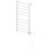Картинка анонса товара «полотенцесушитель электрический ника step-3 100/50 ral9016 белый матовый правый тэн step-3 100/50 бел мат прав»