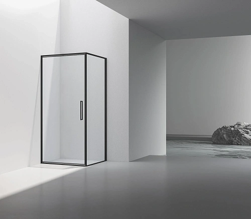 Душевой уголок Vincea Slim 8mm VSR-4SLP9090CLB, 900x900, черный, стекло прозрачное Душевой уголок Vincea Slim 8mm VSR-4SLP9090CLB, 900x900, черный, стекло прозрачное