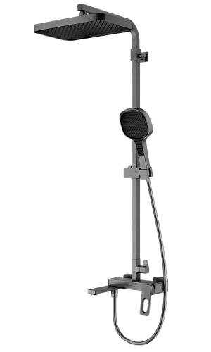 Душевая система Raglo R51.24.09, графит Душевая система Raglo R51.24.09, графит