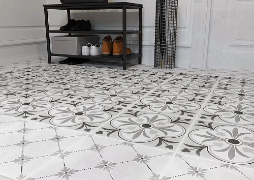 Керамогранит Cersanit Motley мелкий узор светло-серый 29,8x29,8 MO4A523 Керамогранит Cersanit Motley мелкий узор светло-серый 29,8x29,8 MO4A523