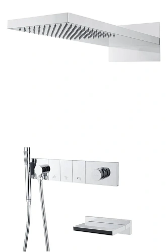 Душевая система Boheme ZODIAC Chrome встраиваемая 132-2-CR Душевая система Boheme ZODIAC Chrome встраиваемая 132-2-CR