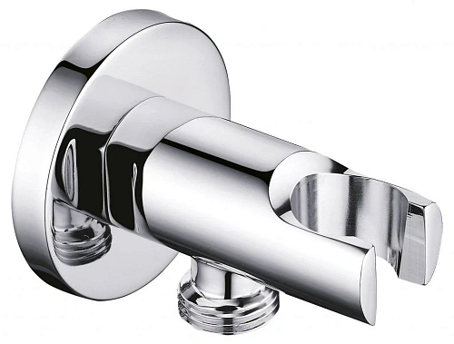 Шланговое подключение CEZARES CZR-AI13-01 с держателем ручного душа, хром Шланговое подключение CEZARES CZR-AI13-01 с держателем ручного душа, хром