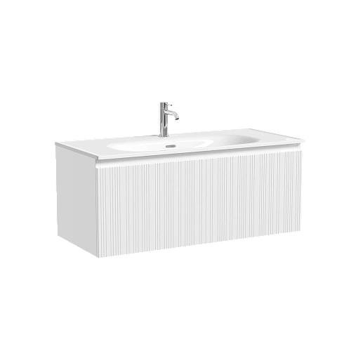 Тумба под раковину SANCOS Code CD100GP 990х453х400 цвет серая платина, подвесная Тумба под раковину SANCOS Code CD100GP 990х453х400 цвет серая платина, подвесная