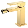 Смеситель для биде Boheme Qubic Shinny Gold 476-G Смеситель для биде Boheme Qubic Shinny Gold 476-G