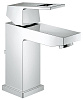 Картинка анонса товара «смеситель для раковины grohe eurocube с донным клапаном и энергосберегающим картриджем, хром (233900 2339000e»