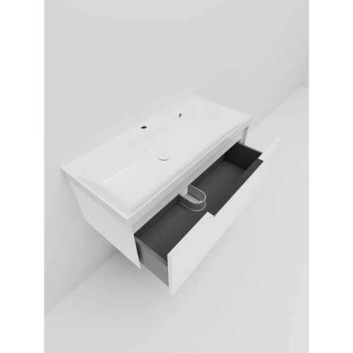 Тумба под раковину La Fenice SIMPLA Bianco 100 FNC-01-SIM-B-100 белая Тумба под раковину La Fenice SIMPLA Bianco 100 FNC-01-SIM-B-100 белая