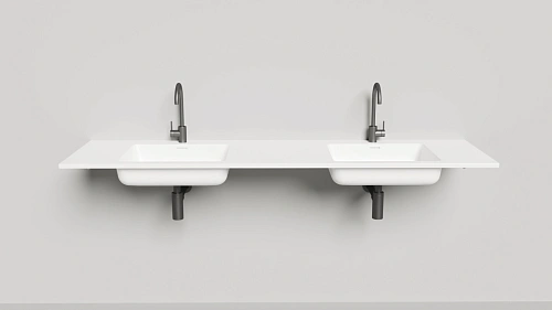 Раковина Salini ONDA 1402202M 1800x500 S-Stone Раковина Salini ONDA 1402202M 1800x500 S-Stone