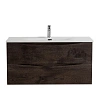 Тумба под раковину BelBagno MARINO-CER-N-1000-2C-SO-RNG-P подвесная