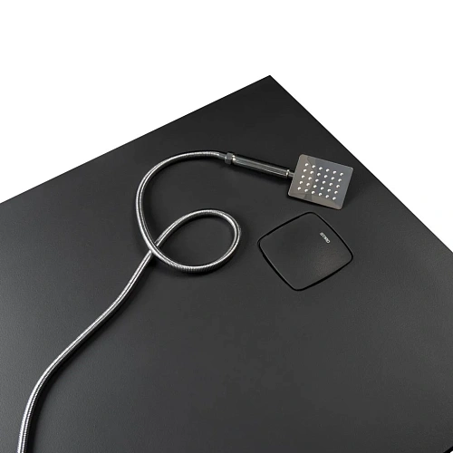 Душевой поддон STAROhome COSMO 160х80 BLACK MATT 58724603 из искусственного камня Душевой поддон STAROhome COSMO 160х80 BLACK MATT 58724603 из искусственного камня