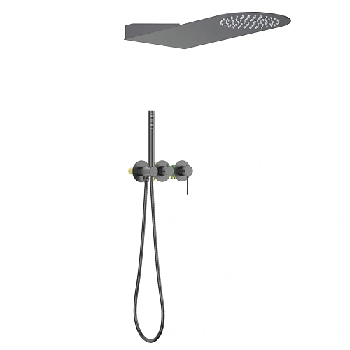 Душевая система Timo Saona SX-2340/18SM встраиваемая черное золото Душевая система Timo Saona SX-2340/18SM встраиваемая черное золото