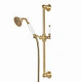 Душевая штанга CEZARES CZR-U-S-02-Bi ручка белая, бронза Душевая штанга CEZARES CZR-U-S-02-Bi ручка белая, бронза