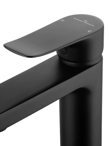 Смеситель для раковины Wonzon & Woghand черный матовый (WW-A40222-MB) Смеситель для раковины Wonzon & Woghand черный матовый (WW-A40222-MB)