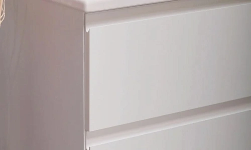 Тумба под раковину Boheme CAPOLDA 85 белая + ручка белая 849-085-W Тумба под раковину Boheme CAPOLDA 85 белая + ручка белая 849-085-W