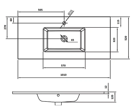 Раковина Boheme стекло 100см моноблок СЕРЕБРО 852-100-S Раковина Boheme стекло 100см моноблок СЕРЕБРО 852-100-S