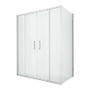 Душевой уголок NEW TRENDY NEW CORRINA 150x90x195 D-0184A/D-0079B (хром)
