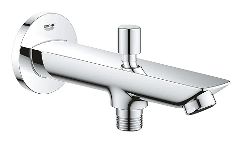 Излив для ванны GROHE BauCosmopolitan, с переключателем, хром (13425001) Излив для ванны GROHE BauCosmopolitan, с переключателем, хром (13425001)
