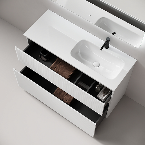 Тумба под раковину SANCOS Folk Floor FL120FRW правая 1190х445х850 Bianco, напольная Тумба под раковину SANCOS Folk Floor FL120FRW правая 1190х445х850 Bianco, напольная