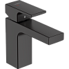 Картинка анонса товара «смеситель для раковины hansgrohe vernis shape 100 71594670, матовый черный»