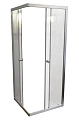 Душевой уголок Radomir Берген SQ 80х80 1-09-2-0-0-3460 квадратный, стекла прозрачные, профиль матовый хром Душевой уголок Radomir Берген SQ 80х80 1-09-2-0-0-3460 квадратный, стекла прозрачные, профиль матовый хром