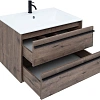 Тумба под раковину Aquanet Lino 80 Дуб Веллингтон 00253912 Тумба под раковину Aquanet Lino 80 Дуб Веллингтон 00253912