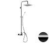 Душевая система Remer Energy EY37X7SS9SSCFP, черный брашированный хром