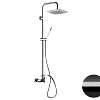 Душевая система Remer Energy EY37X7SS9SSCFP, черный брашированный хром Душевая система Remer Energy EY37X7SS9SSCFP, черный брашированный хром