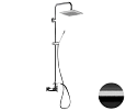 Душевая система Remer Energy EY37X7SS9SSCFP, черный брашированный хром Душевая система Remer Energy EY37X7SS9SSCFP, черный брашированный хром