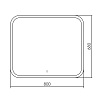 Зеркало ABBER See AG6109S-0.8 с подсветкой, сенсор, диммер Зеркало ABBER See AG6109S-0.8 с подсветкой, сенсор, диммер