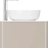 Тумба с раковиной STWORKI Ноттвиль 60 бежевый шелк, с отверстием под смеситель 414388 Тумба с раковиной STWORKI Ноттвиль 60 бежевый шелк, с отверстием под смеситель 414388