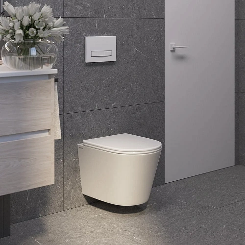 Комплект инсталляции BERGES АТОМ 410 с клавишей смыва Atom Line белая, унитазом VITA Rimless 49 см и сиденьем микролифт, быстросъём 043383 Комплект инсталляции BERGES АТОМ 410 с клавишей смыва Atom Line белая, унитазом VITA Rimless 49 см и сиденьем микролифт, быстросъём 043383