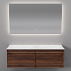 Картинка анонса товара «комплект мебели artdecco bridget 120 abr12w22d1m0 черный орех»