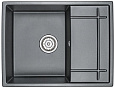 Кухонная мойка Granula 6501, ШВАРЦ (чёрный металлик), кварц 650х495 Кухонная мойка Granula 6501, ШВАРЦ (чёрный металлик), кварц 650х495