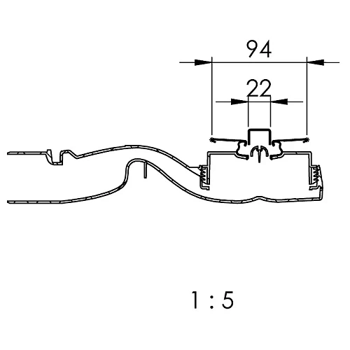 Душевой лоток BERGES SUPER line 550, матовый хром, S-сифон D50 H60 боковой 090180 Душевой лоток BERGES SUPER line 550, матовый хром, S-сифон D50 H60 боковой 090180