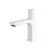 Смеситель для раковины IDDIS Slide (SLIWTBTi01) Push Control белый матовый