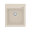 Кухонная мойка Lemark HANKA 450 врезная из кварцгранита, шампань 9910012 Кухонная мойка Lemark HANKA 450 врезная из кварцгранита, шампань 9910012
