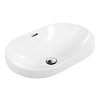 Картинка анонса товара «раковина belbagno bb1004 керамическая полувстраиваемая 605x400 белый»