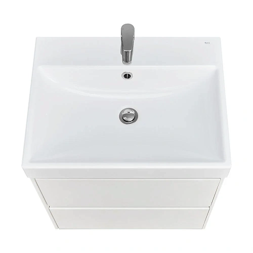 Тумба под раковину Roca Ona 600 белый матовый 2 ящика A857613509 Тумба под раковину Roca Ona 600 белый матовый 2 ящика A857613509