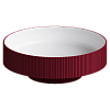 Картинка анонса товара «раковина boheme sole 801-r-bur накладная sole corian 400x130 burgundy»