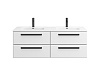 Картинка анонса товара «тумба под раковину cezares eco-cer-n-1400-4c-so-2-bl bianco lucido 600x457 подвесная»