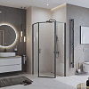 Душевой уголок BelBagno UNO-195-P-1-90-C-NERO 900x900 мм Душевой уголок BelBagno UNO-195-P-1-90-C-NERO 900x900 мм