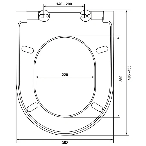Крышка-сиденье BERGES Geo SO 015103 Крышка-сиденье BERGES Geo SO 015103