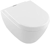 Унитаз подвесной Villeroy &amp; Boch Subway 2.0 5614A1R1 (5614 A1 R1) CeramicPlus, ViFresh, DirectFlush