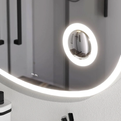 Зеркало AM.PM Func M8FMOX0803SA с LED-подсветкой, сенсорром Зеркало AM.PM Func M8FMOX0803SA с LED-подсветкой, сенсорром