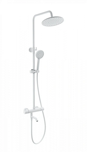 Душевая система Wonzon & Woghand с термостатом, белый матовый (WW-B3047-A1-MW) Душевая система Wonzon & Woghand с термостатом, белый матовый (WW-B3047-A1-MW)