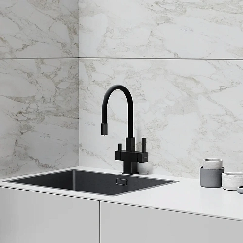 Смеситель для кухни Sancos Arno SC4005MB под фильтр, черный матовый Смеситель для кухни Sancos Arno SC4005MB под фильтр, черный матовый