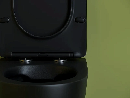 Унитаз подвесной Ceramica Nova UNO CN11001MB черный матовый Унитаз подвесной Ceramica Nova UNO CN11001MB черный матовый