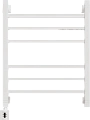 Полотенцесушитель электрический EWRIKA Деметра LP 60х50, белый L 536184 Полотенцесушитель электрический EWRIKA Деметра LP 60х50, белый L 536184