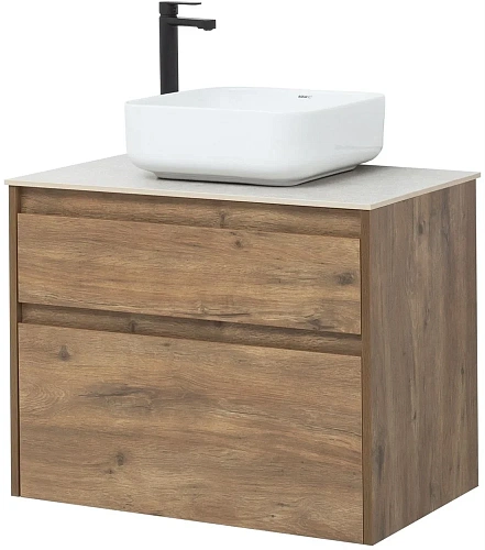 Тумба под раковину Aquanet Nova Lite 75 дуб рустикальный (2 ящика) 00249515 Тумба под раковину Aquanet Nova Lite 75 дуб рустикальный (2 ящика) 00249515