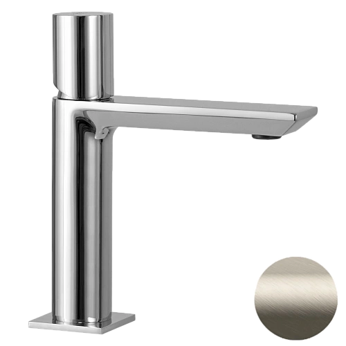 Смеситель для раковины Remer Edge EG512XV, сталь Смеситель для раковины Remer Edge EG512XV, сталь