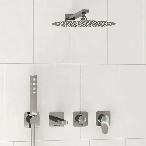 Душевая система WasserKRAFT A3151.269.270.090.116.271.087.103 встраиваемая хром Душевая система WasserKRAFT A3151.269.270.090.116.271.087.103 встраиваемая хром